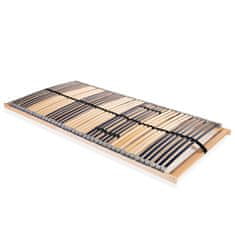 Vidaxl Letveno dno za posteljo 42 letvic 7 con 140x200 cm