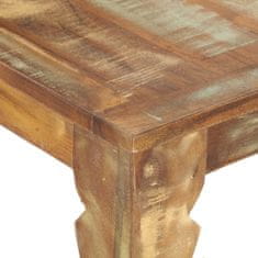 Greatstore Jedilna miza 160x80x76 cm trden predelan les