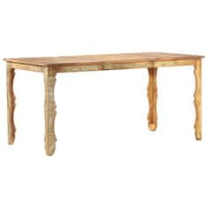 Vidaxl Jedilna miza 160x80x76 cm trden predelan les