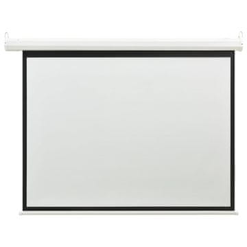 Vidaxl Električno projekcijsko platno z daljincem 59 1:1