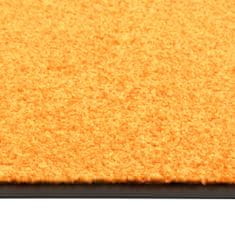 Greatstore Pralni predpražnik oranžen 120x180 cm