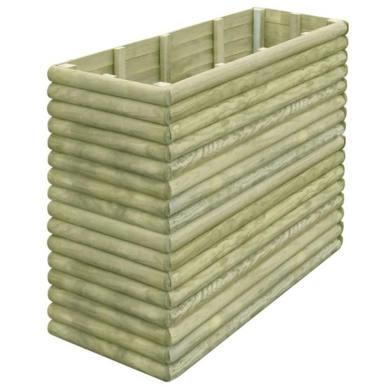 Greatstore Visoka greda 150x56x96 cm impregnirana borovina 19 mm
