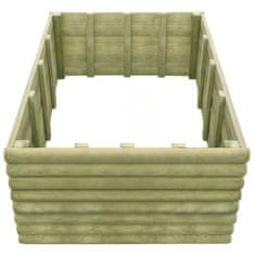Vidaxl Visoka greda 150x150x48 cm impregnirana borovina 19 mm
