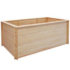Vidaxl Visoka greda 200x100x80 cm borovina 19 mm
