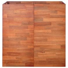 Vidaxl Visoka greda iz akacijevega lesa 100x50x100 cm