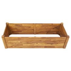 Vidaxl Visoka greda 160x60x44 cm trden akacijev les