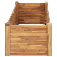 Vidaxl Visoka greda 160x60x44 cm trden akacijev les