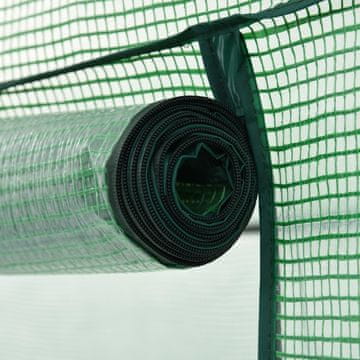 shumee Rastlinjak z vhodom 200x80x173 cm