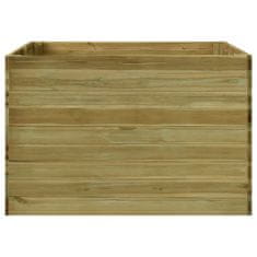 Vidaxl Visoka greda 200x150x97 cm impregnirana borovina