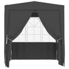 Vidaxl Profesionalen vrtni šotor s stranicami 2,5x2,5 m 90 g/m2