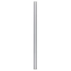 Vidaxl Ograjni stebrički 3 kosi iz aluminija 185 cm
