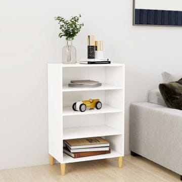 Vidaxl vidaXL Omarica, bela, 57x35x90 cm, material na osnovi lesa