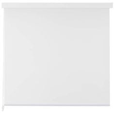 Vidaxl Rolo senčilo za tuš 160x240 cm bele barve