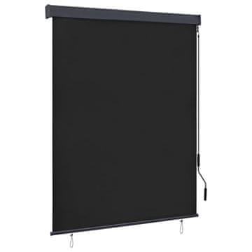 Vidaxl vidaXL Rolo zavesa, 140x250 cm, antracitna