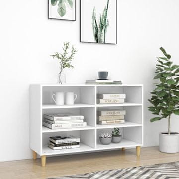 Vidaxl vidaXL Omarica, bela, 103,5 x 35 x 70 cm, material na osnovi lesa