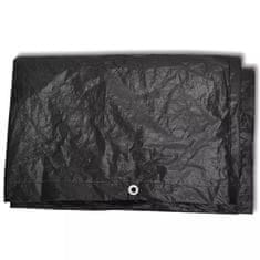 Vidaxl Pokrivalo za vrtno pohištvo z 8 obročki 300x140x90 cm