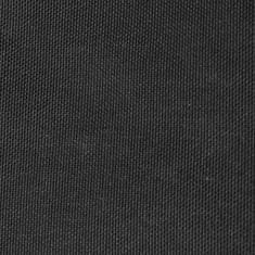 Vidaxl Senčno jadro oksford blago pravokotno 5x6 m antracitno