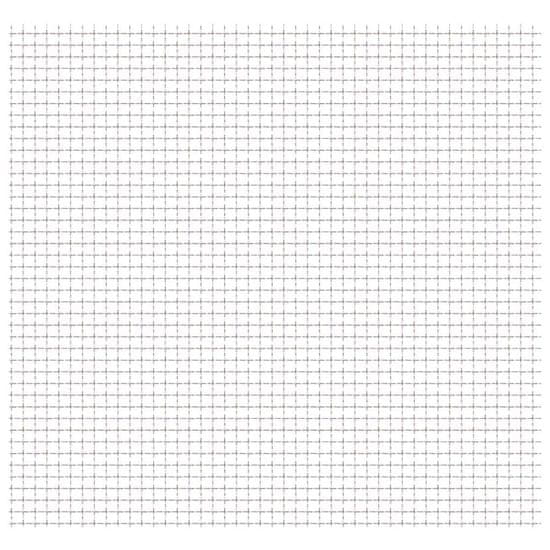 Vidaxl Vrtna žična ograja nerjaveče jeklo 50x50 cm 11x11x2 mm