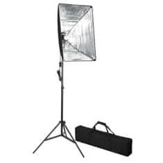 Vidaxl Fotografski studijski komplet za osvetlitev s fotografsko mizo