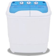 Greatstore Mini pralni stroj z dvojnim bobnom 5,6 kg