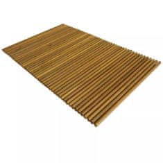 Vidaxl Kopalniška preproga iz akacijevega lesa 80x50 cm