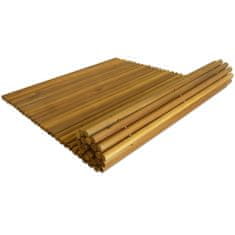 Vidaxl Kopalniška preproga iz akacijevega lesa 80x50 cm