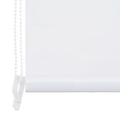 Vidaxl Rolo zavesa za prho 160x240 cm bela