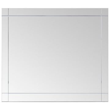 Vidaxl Stensko ogledalo 100x60 cm steklo