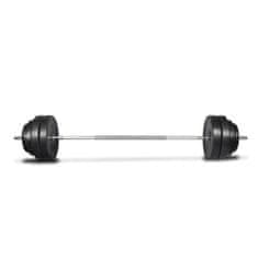 Vidaxl Curl Bara z utežmi 60kg