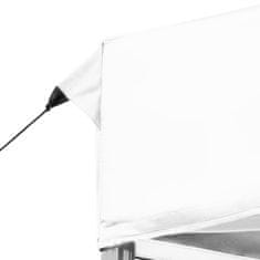 Vidaxl Profesionalni šotor za zabave aluminij 6x3 m bel