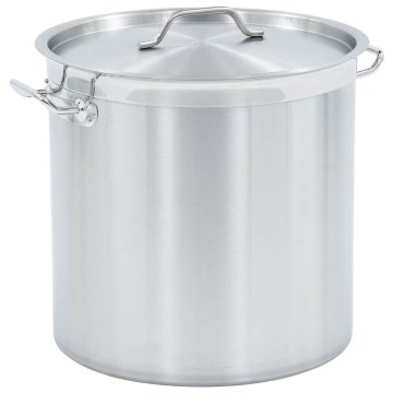 Vidaxl Lonec za juho 50 L 40x40 cm nerjaveče jeklo