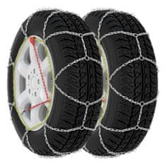 Greatstore Snežne verige za pnevmatike 2 kosa 16 mm SUV 4x4 vel. 400