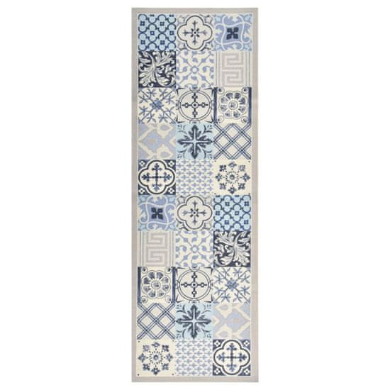 Vidaxl Kuhinjska talna preproga pralna mozaik 60x180 cm