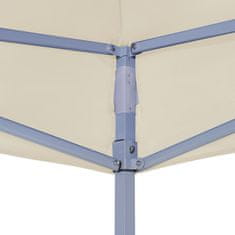 Vidaxl Streha za vrtni šotor 4x3 m krem 270 g/m2