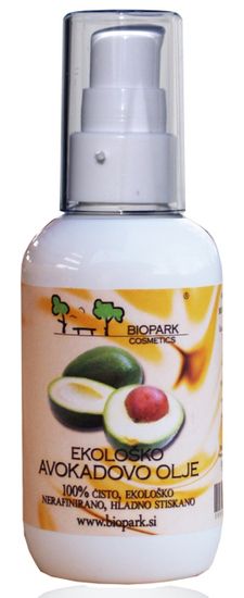 Biopark Cosmetics Ekološko avokadovo olje, 100 ml