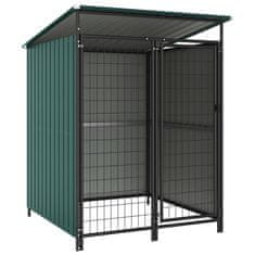 Vidaxl Zunanji pasji boks 133x133x163 cm