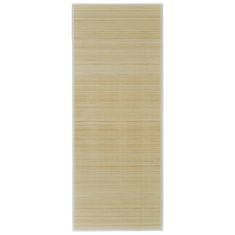 Vidaxl Preproga iz bambusa 160x230 cm naravne barve
