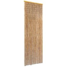 Greatstore Komarnik za vrata iz bambusa 56x185 cm