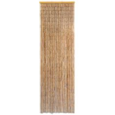 Greatstore Komarnik za vrata iz bambusa 56x185 cm