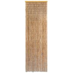 Vidaxl Komarnik za vrata iz bambusa 56x185 cm