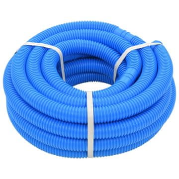 Vidaxl Cev za bazen 32 mm 12,1 m modra