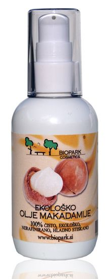 Biopark Cosmetics Ekološko olje makadamije, 100 ml