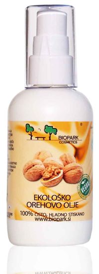 Biopark Cosmetics Ekološko orehovo olje, 100 ml