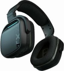 Gioteck TX70S brezžične gaming slušalke za PS4/PS5/PC/Xbox, črne