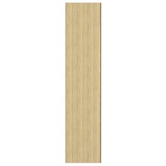 Greatstore Kopalniška omarica z ogledalom 60x15x75 cm MDF bela in hrast