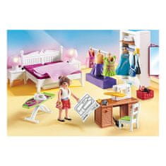 Playmobil Spalnica s šivalnim kotičkom , Hiše za punčke in dodatki, 67 kosov