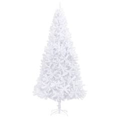 Vidaxl Umetna novoletna jelka 300 cm bela