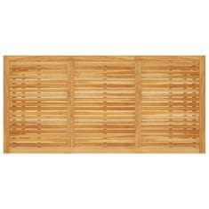 Vidaxl Vrtna jedilna miza 206x100x74 cm trden akacijev les
