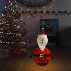 shumee Okrasna figura Božička LED razkošno blago 90 cm