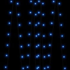 Vidaxl Solarne svetlobne verige 2 kosa 2x200 LED lučk modre